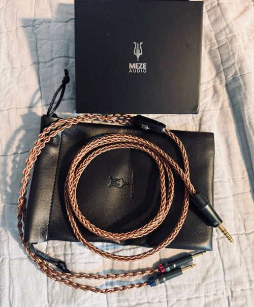 Câble audio premium tressé – Jack 3,5 mm vers double jack stéréo